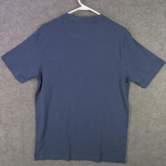 Wrangler Shirt Mens Small Blue Pocket T-Shirt Short Sleeve Crewneck Casual - Picture 6 of 6